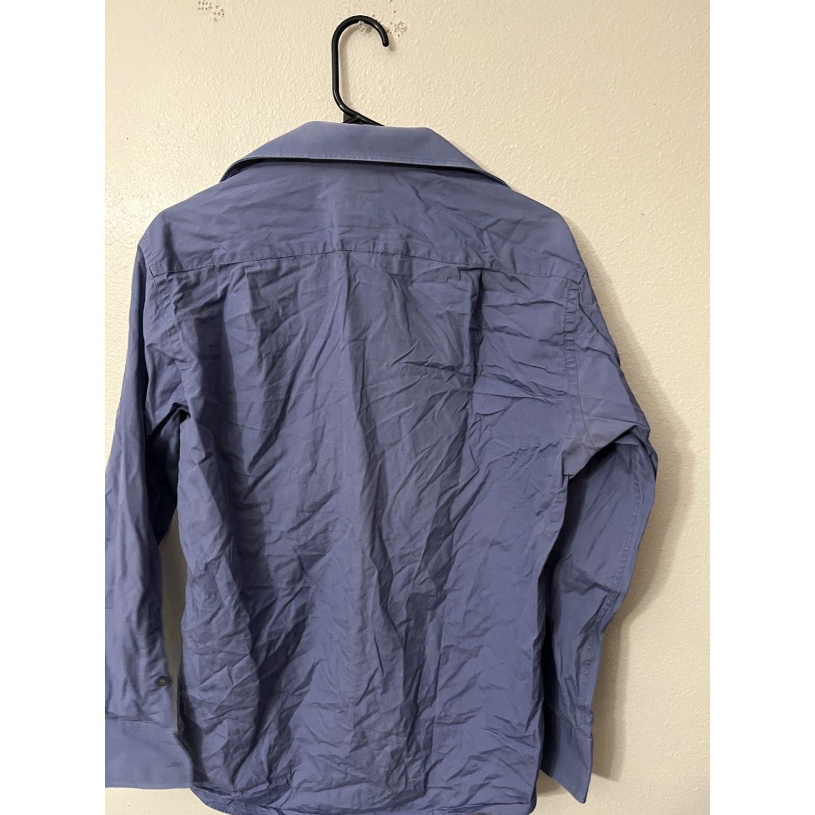Vintage Calvin Klein Jeans Button-Up Long Sleeve Shirt Men M Blue Solid - Classic, Button, Casual, Business, Travel - Cotton, Cotton/Poly? (No new info) Size US M / EU 48-50 / 2 - 3 Thumbnail