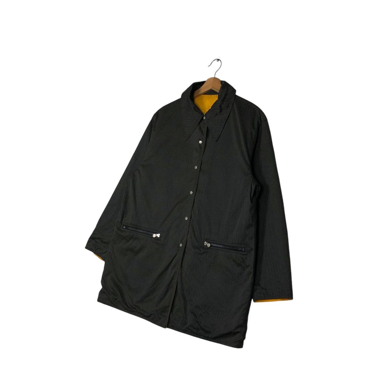 Fendi 🔥VINTAGE REVERSIBLE BUTTON JACKET FENDI MADE IN ITALY Size US M / EU 48-50 / 2 - 4 Thumbnail