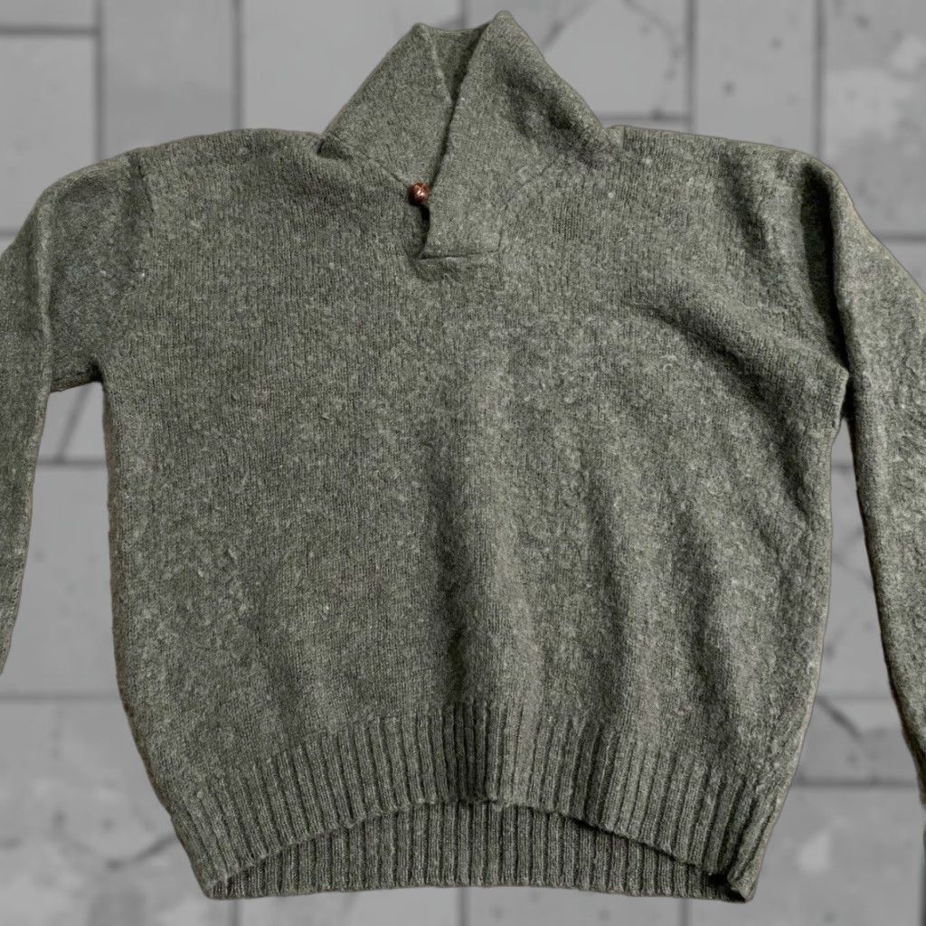 Ralph Lauren VINTAGE Ralph Lauren Women's Sweater Long Sleeve Pullover XL Green Wool 100% Size XL / US 12-14 / IT 48-50 - 1 Thumbnail