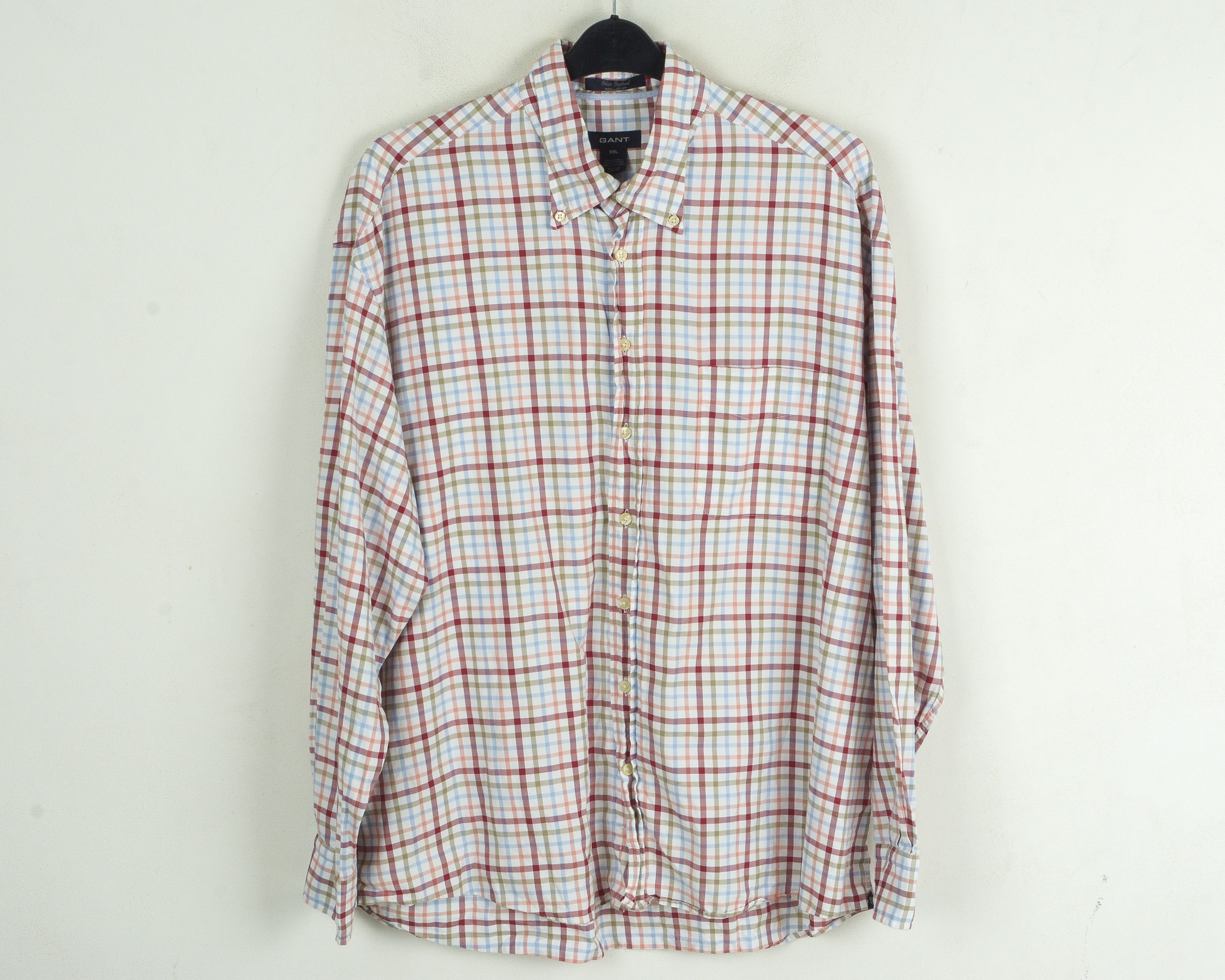 Gant GANT Casual Regular fit Shirt 2XL Long Sleeve Plaid Size US XXL / EU 58 / 5 - 1 Thumbnail