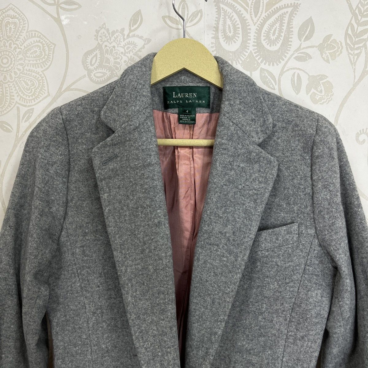 Ralph Lauren × Vintage Vintage Ralph Lauren Slim Blazer Jacket Coat Size US S / EU 44-46 / 1 - 18 Thumbnail