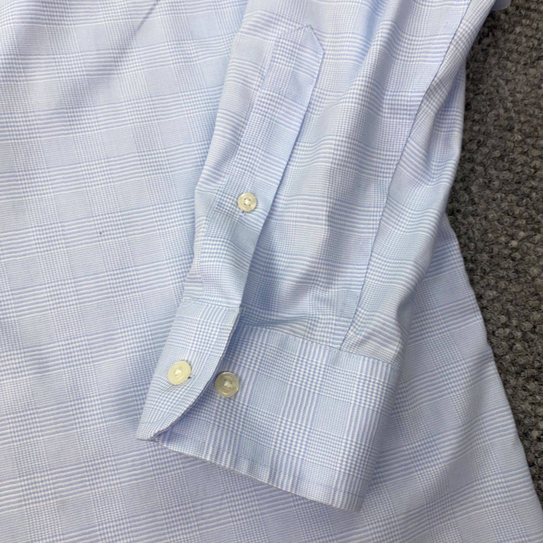 Ralph Lauren Ralph Lauren LRL Mens Shirt 2XL Blue Plaid Regular Fit Supima Cotton Button-Up Casual Workwear Blue 2XL Mens Shirt Size US XXL / EU 58 / 5 - 5 Thumbnail