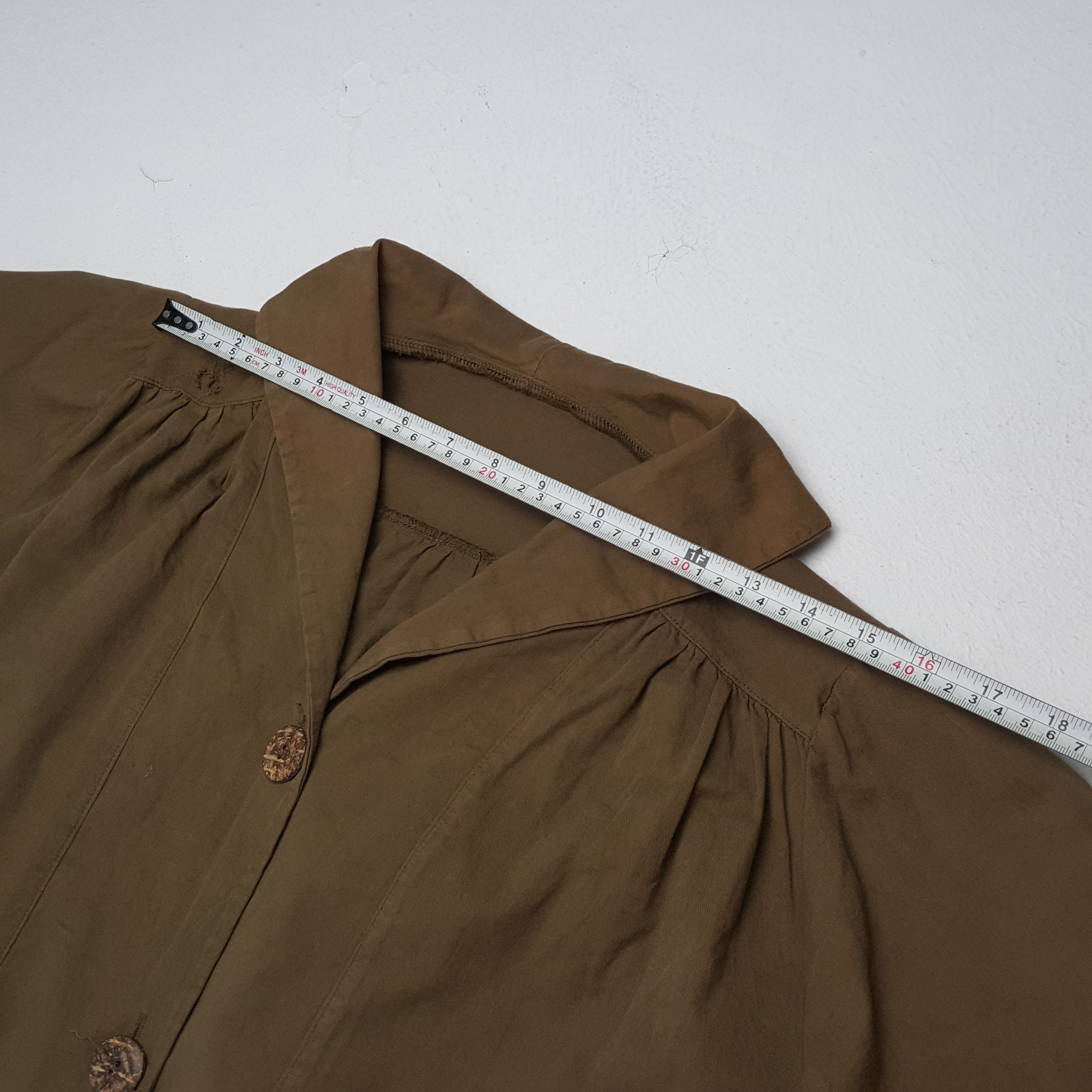 Vintage × Y's × Yohji Yamamoto Y'S YOHJI YAMAMOTO Designer Brand Fashion Style Jacket Size L / US 10 / IT 46 - 5 Thumbnail