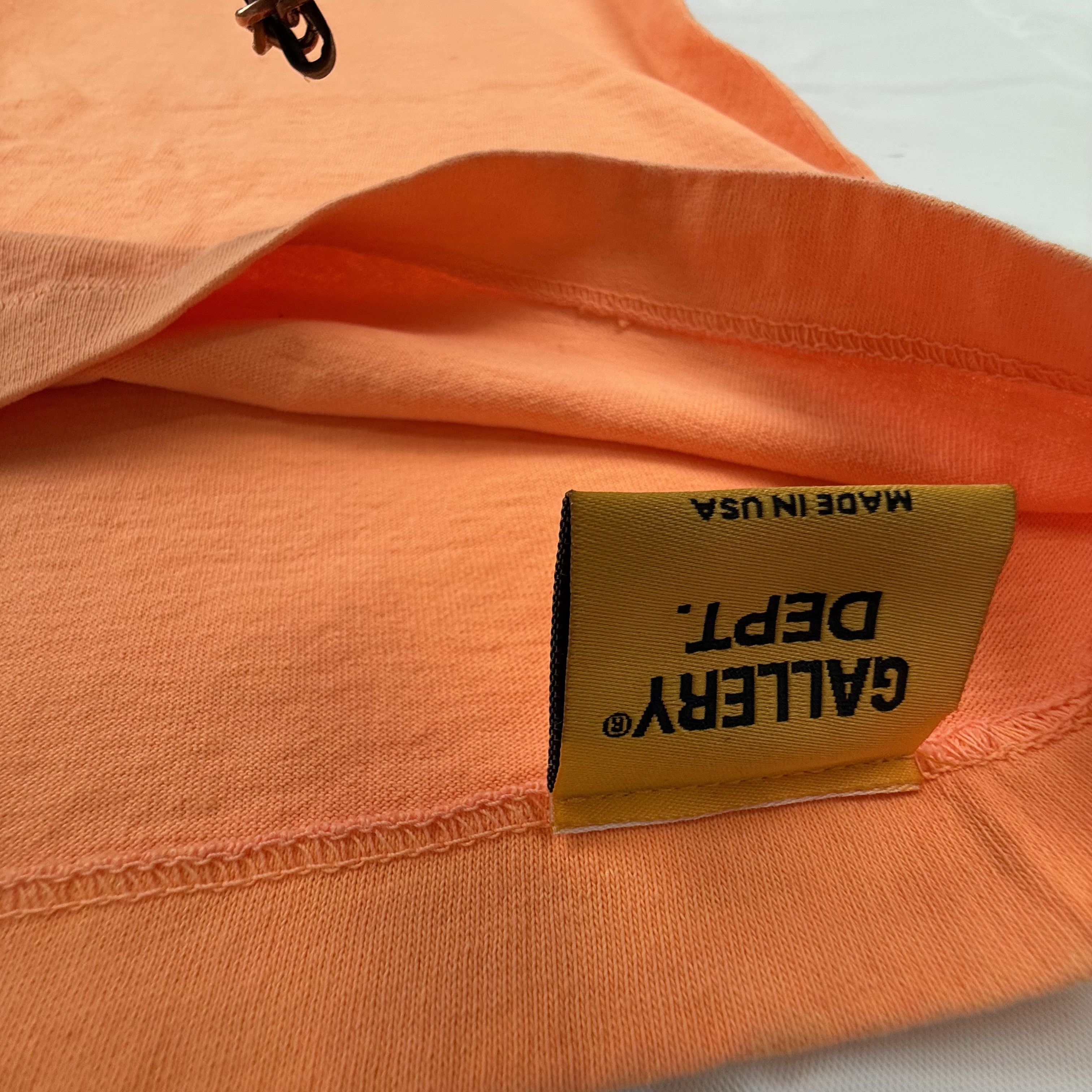 Gallery Dept. Gallery Dept Dept de la Galerie Orange Graphic T-Shirt Mens Size US XXL / EU 58 / 5 - 3 Thumbnail