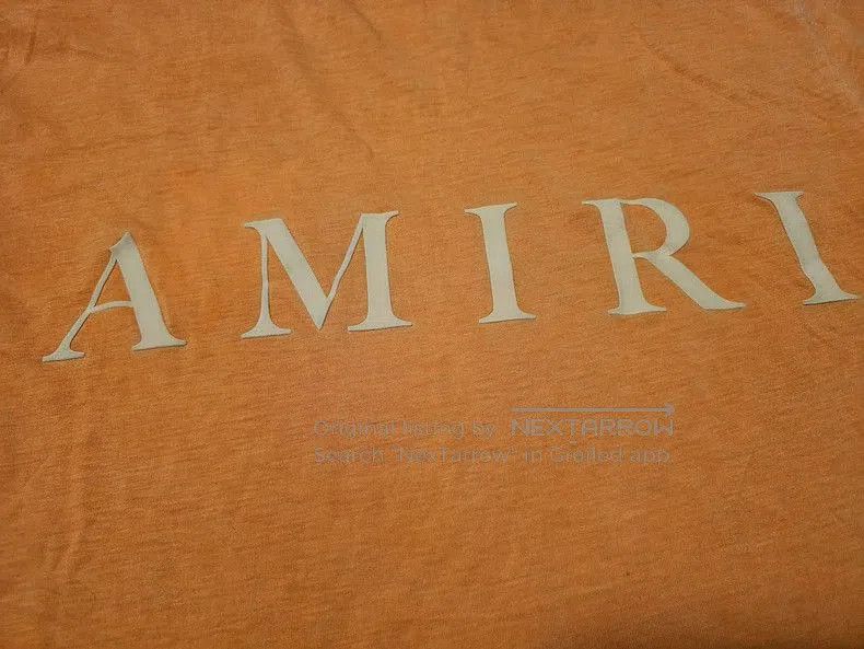Amiri Amiri Men's Washed Orange Oversize T. Size US S / EU 44-46 / 1 - 5 Thumbnail