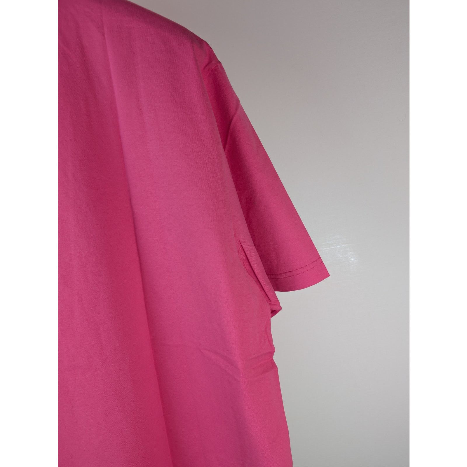 Palm Angels o1rshd1 Embroidered Logo Slim T-Shirt in Fuchsia Pink/Black Size US XL / EU 56 / 4 - 14 Thumbnail