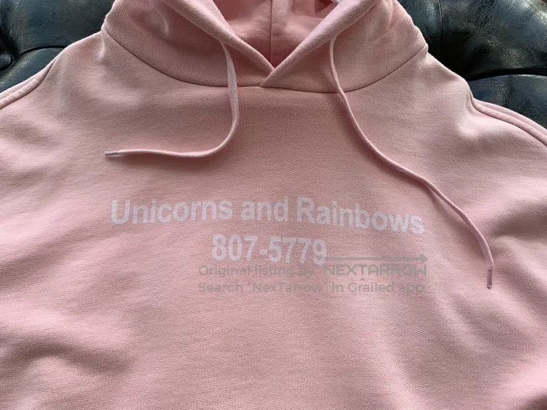 Vetements Vetements Rose pink unicorn hoodie Size US S / EU 44-46 / 1 - 2 Thumbnail