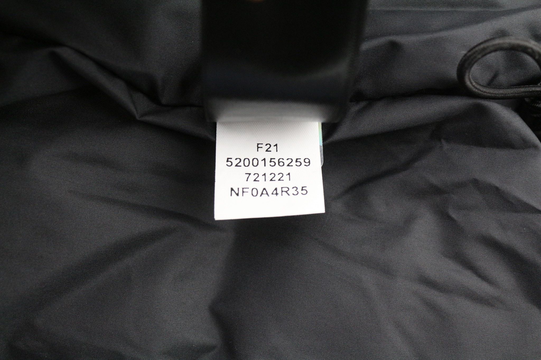 The North Face L Lined High Neck Black Jacket 79666 Size US L / EU 52-54 / 3 - 11 Thumbnail