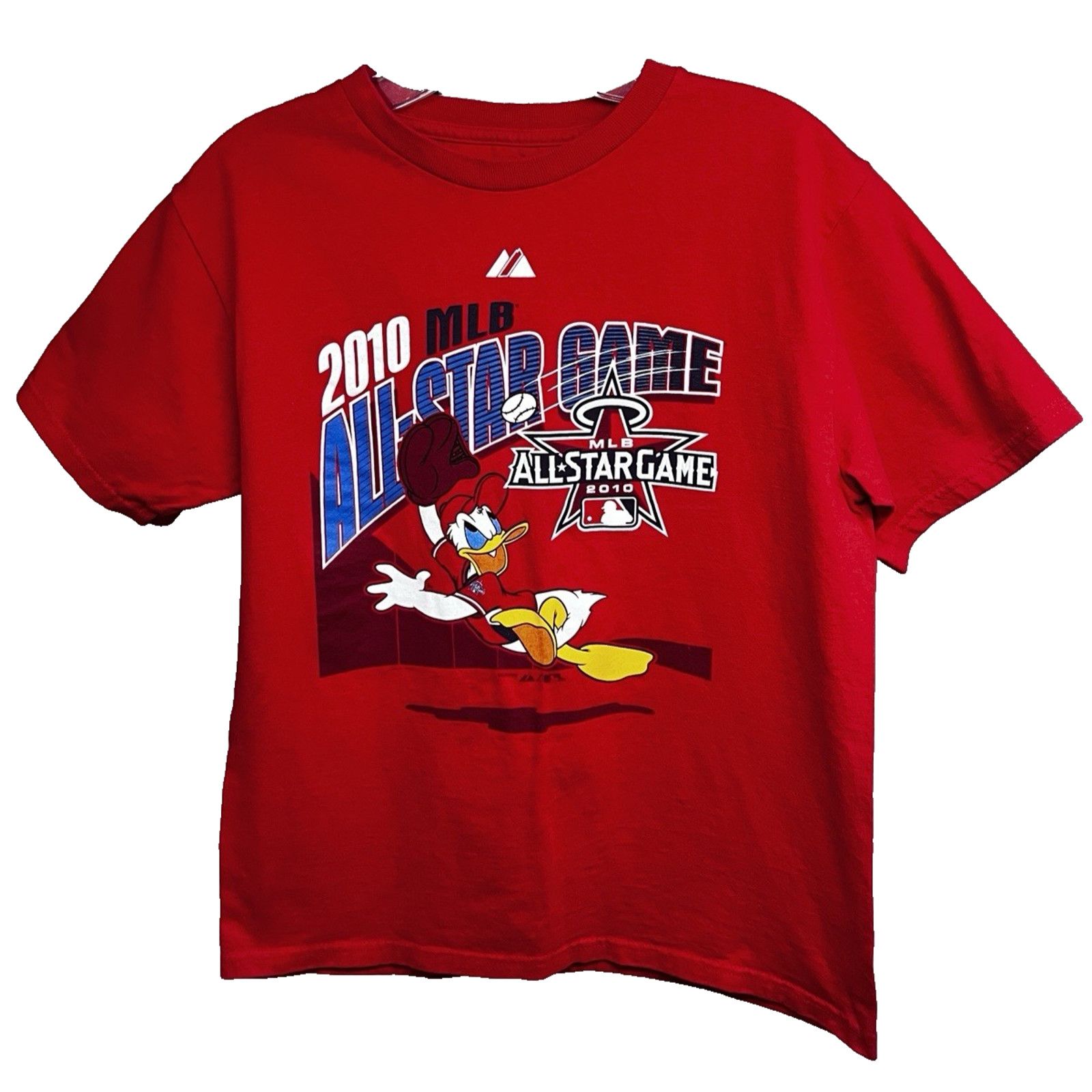 Majestic MLB All Star Game Majestic Donald Duck Red Graphic T-Shirt M Size M / US 6-8 / IT 42-44 - 1 Thumbnail
