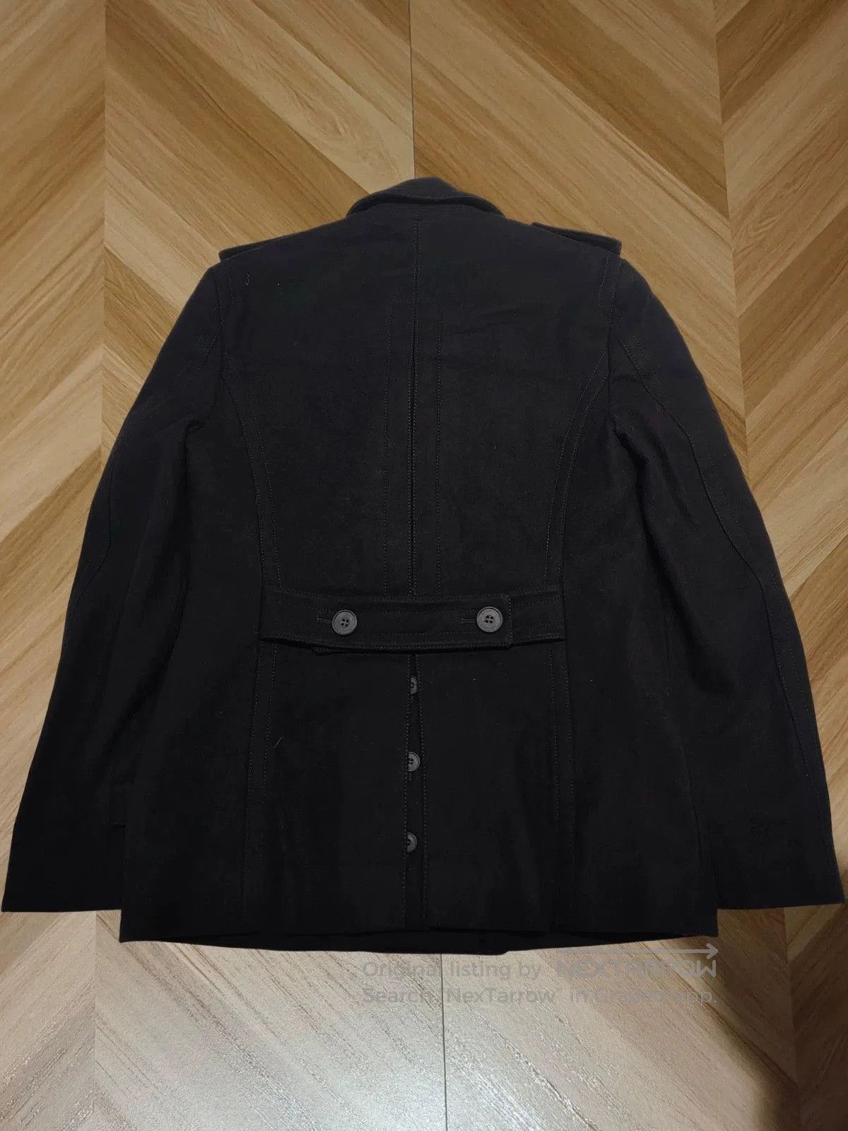 Burberry burberry black short wool coat size 48. Size US M / EU 48-50 / 2 - 2 Thumbnail