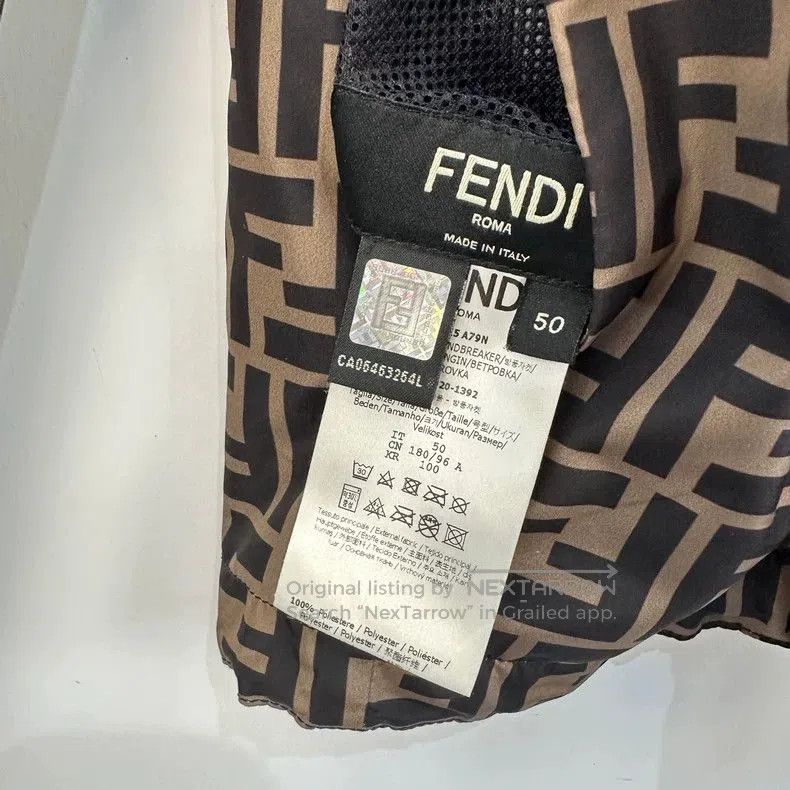 Fendi Fendi FF Print Reversible Windbreaker. Size US XL / EU 56 / 4 - 6 Thumbnail