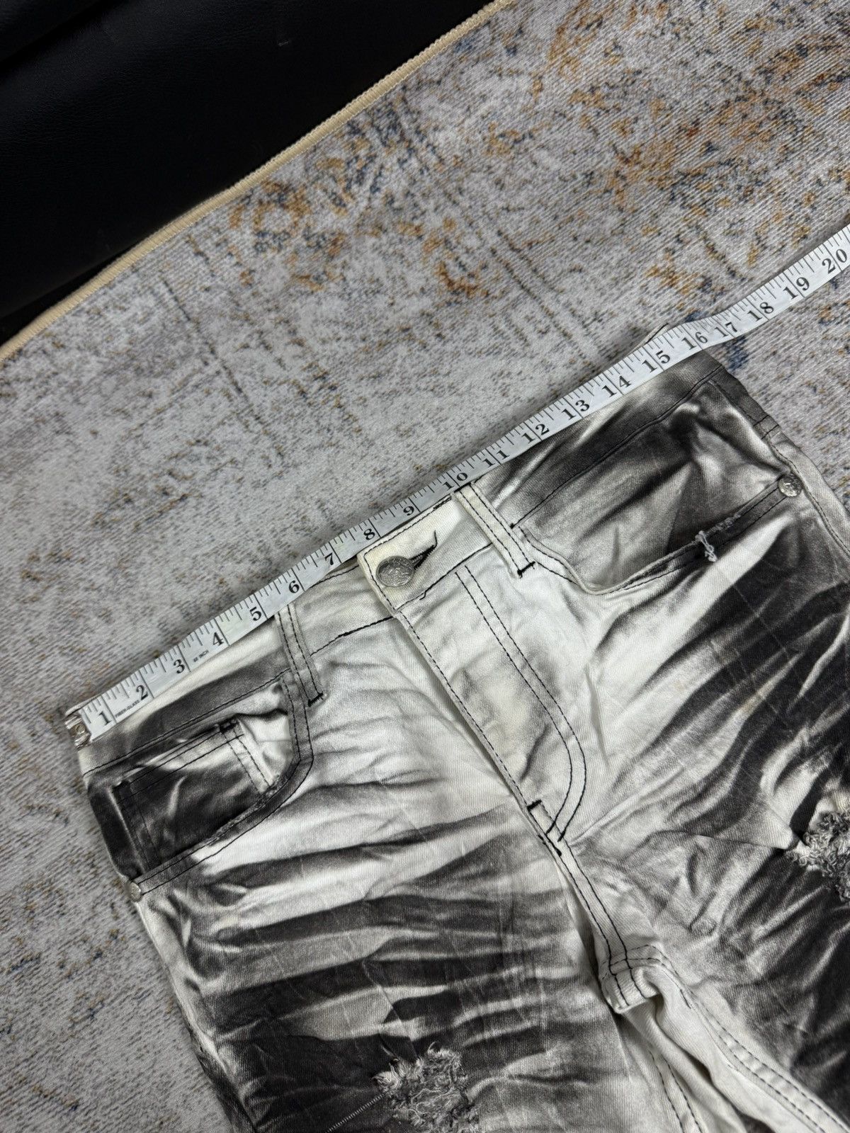 Tornado Mart Kings live y2k style denim pants Size US 32 / EU 48 - 12 Thumbnail