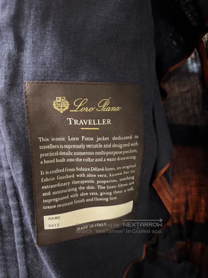 Loro Piana Loro Piana Linen Traveler's Jacket Size XS / US 0-2 / IT 36-38 - 5 Thumbnail