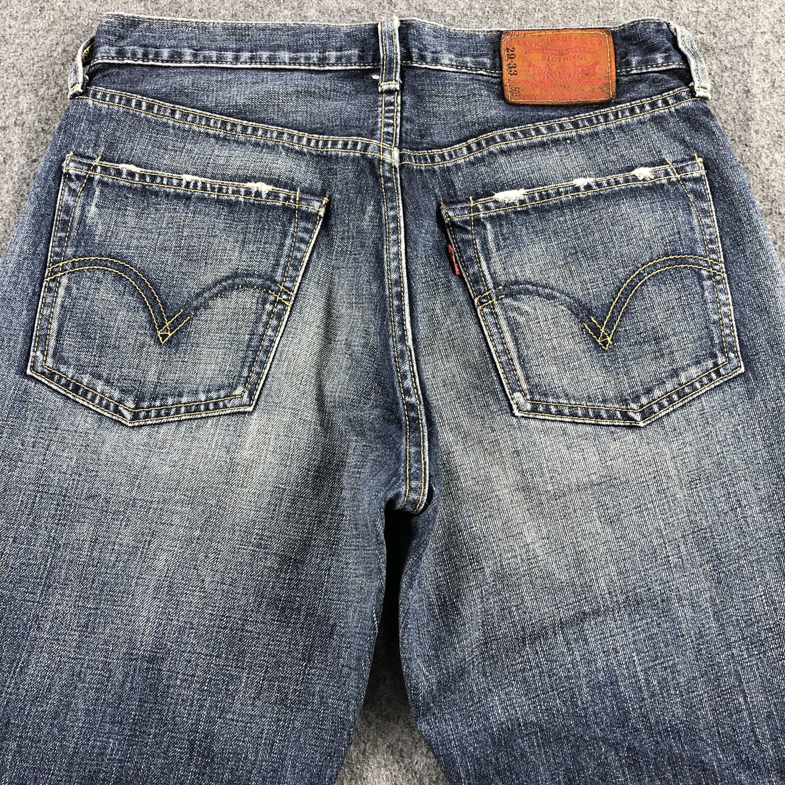 Levi's Vintage 90s Levis 503 Earth Tone Jeans-J1838 Size US 30 / EU 46 - 4 Thumbnail
