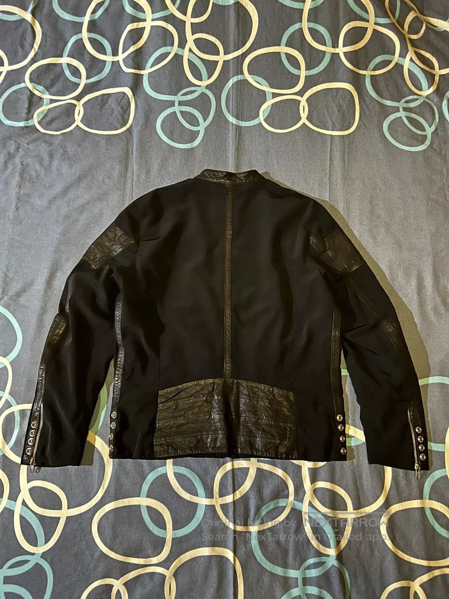 Diesel classic diesel leather patch zip jacket. Size US XL / EU 56 / 4 - 3 Thumbnail
