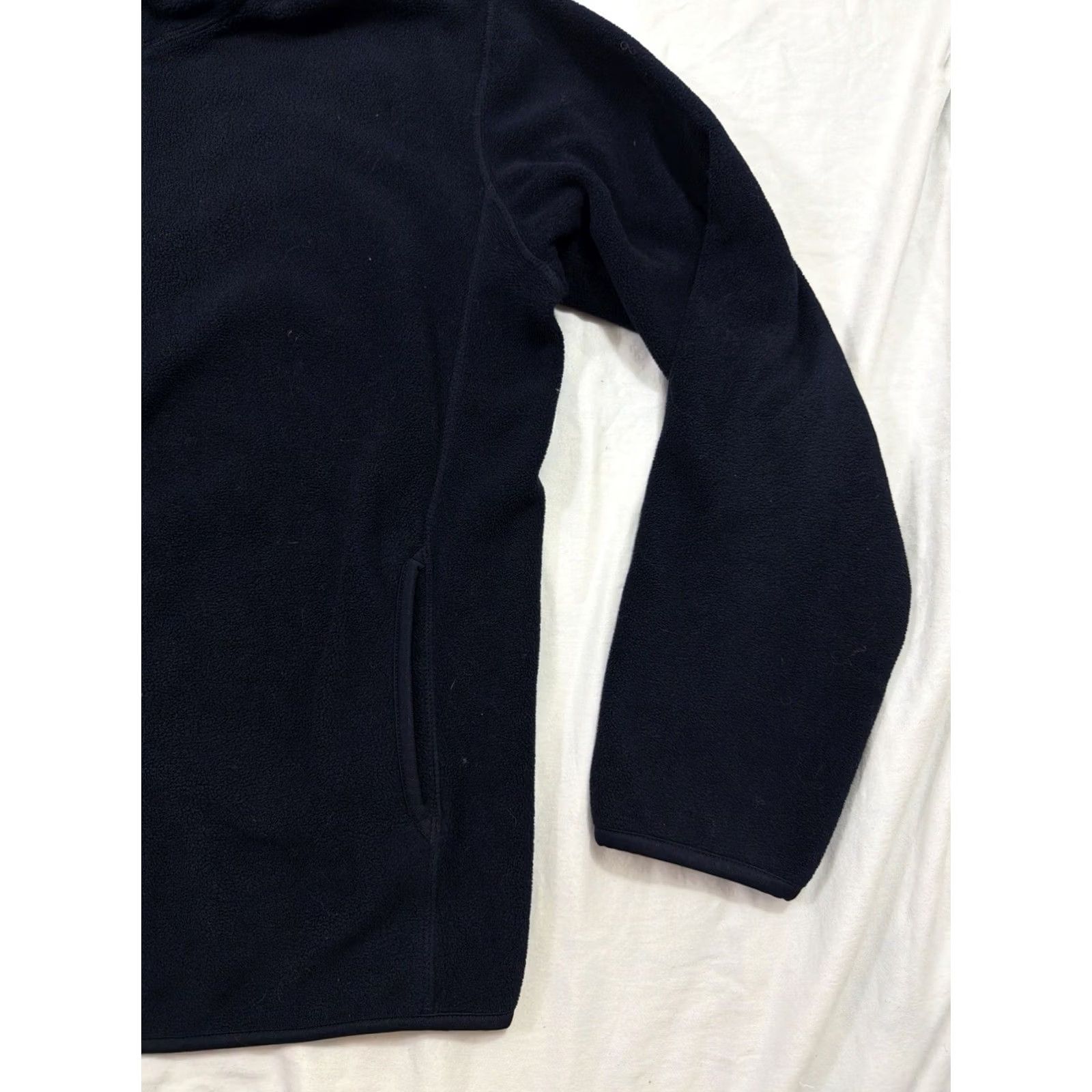 Uniqlo VINTAGE Uniqlo Men’s M Full Zip Fleece Windstopper Navy Blue Jacket Windbreaker Mens Size US M / EU 48-50 / 2 - 4 Thumbnail