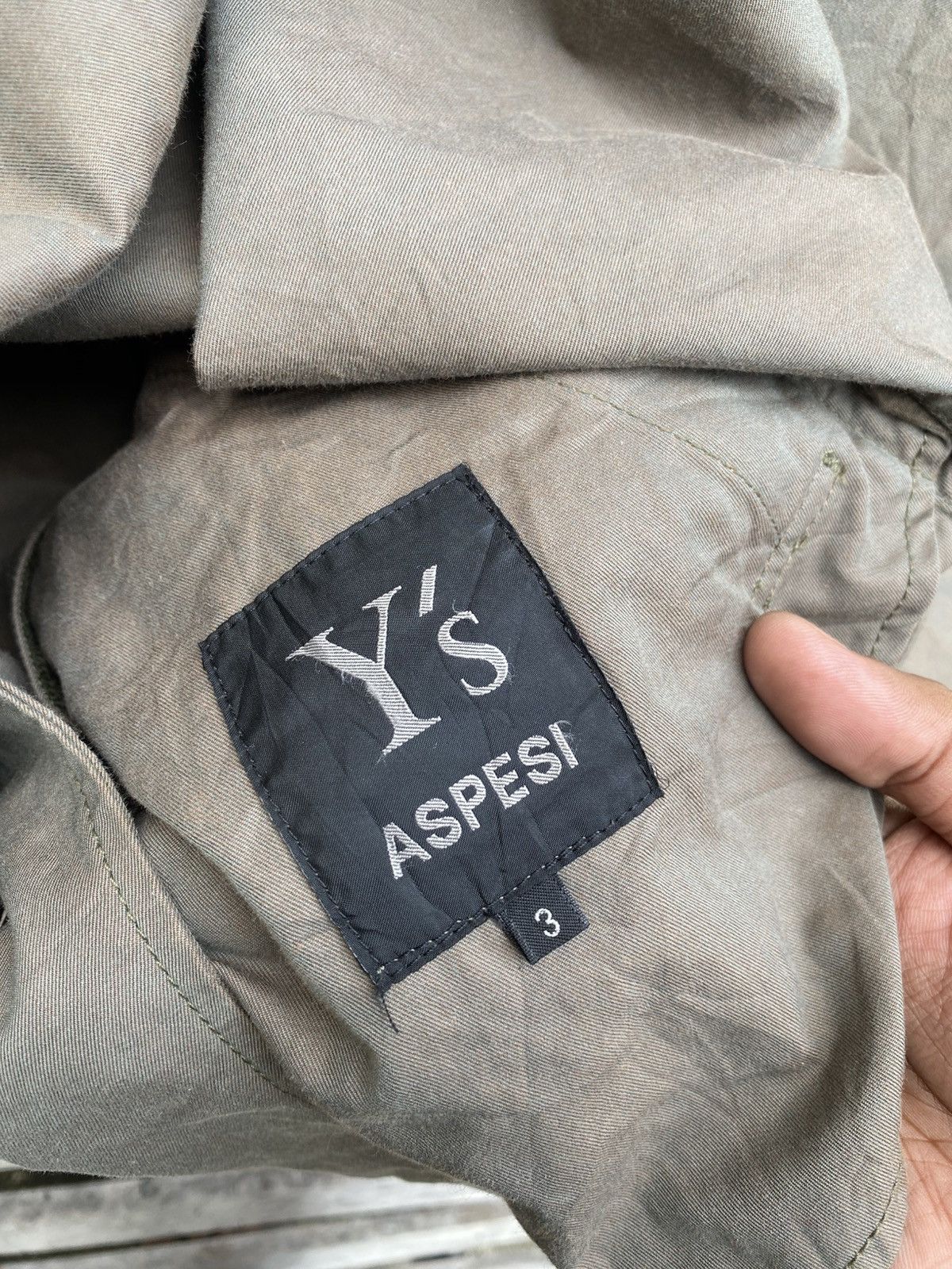 Yohji Yamamoto Y’s Yohji Yamamoto Aspesi Women’s LightweightTrench Coat Size M / US 6-8 / IT 42-44 - 10 Thumbnail