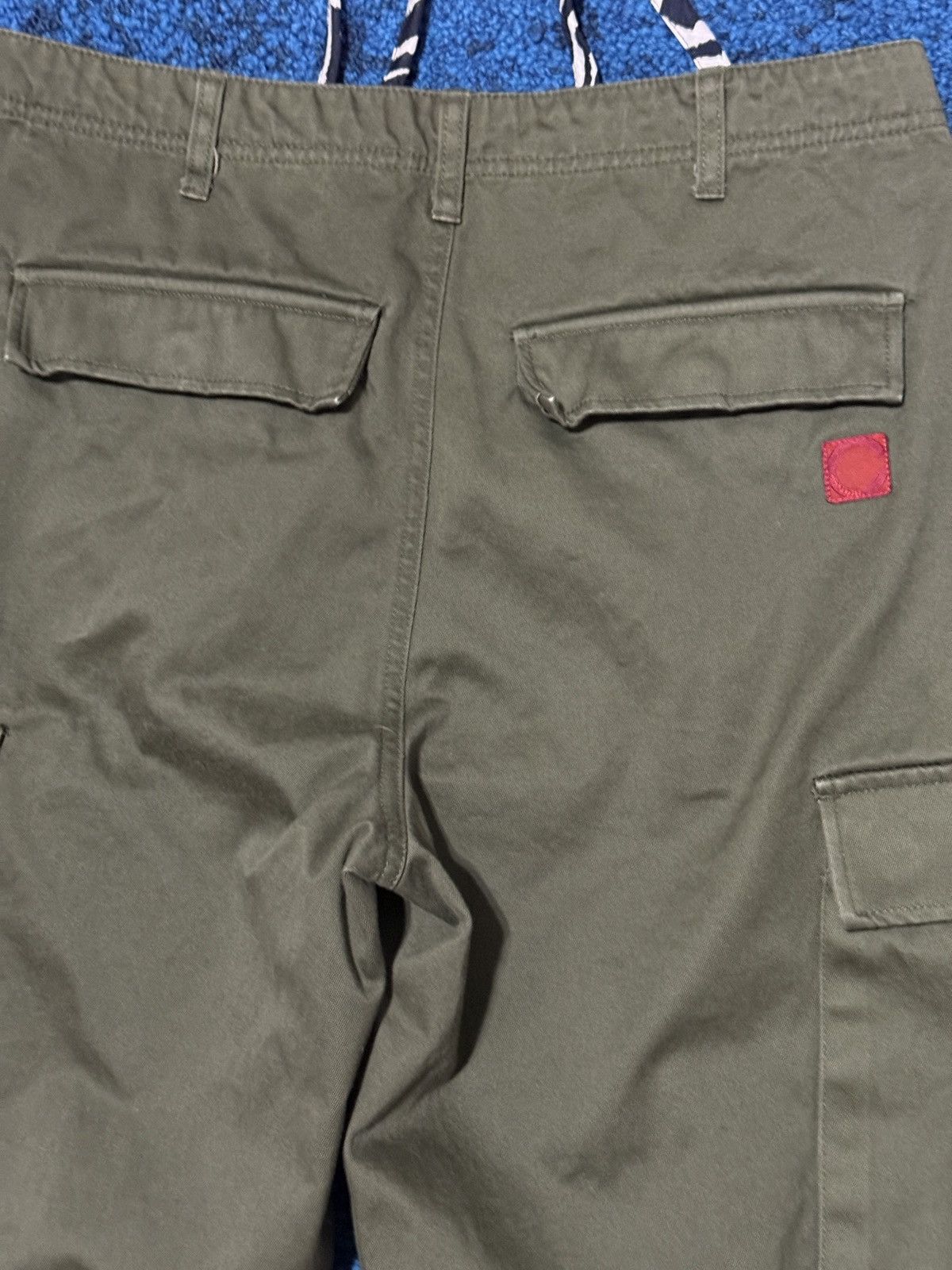 CLOT Olive Clot Cargo pants Size US 31 - 9 Thumbnail