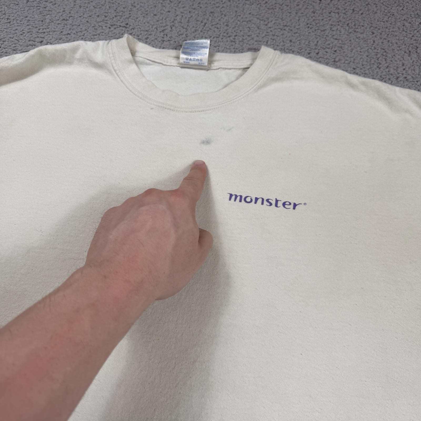 Other Vintage Monster.com Dot Com Era T Shirt Tech Company Promo Size US XL / EU 56 / 4 - 6 Thumbnail