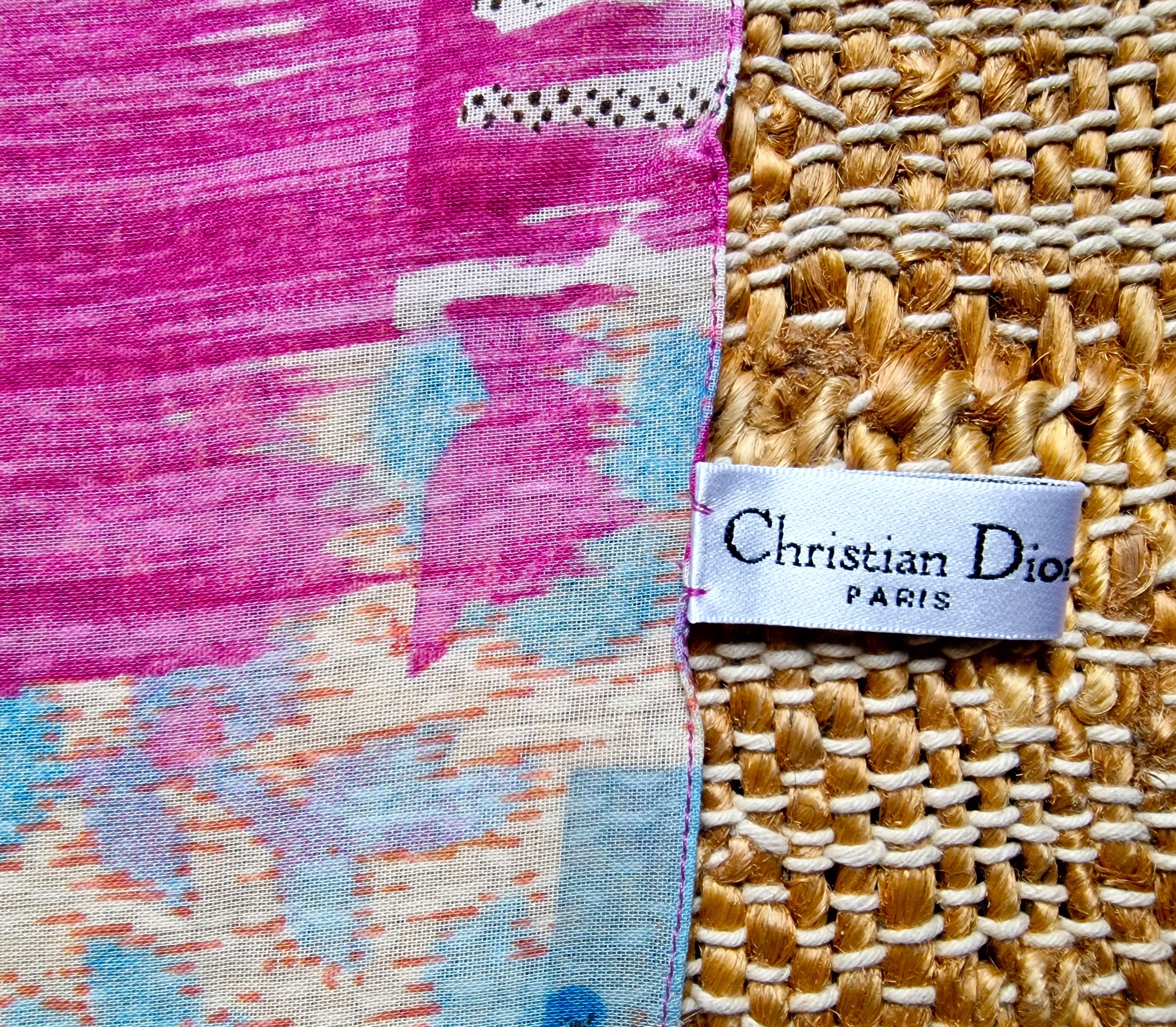Dior Christian Dior John Galliano Filth Logo J`adore Shawl Scarf Size ONE SIZE - 3 Thumbnail