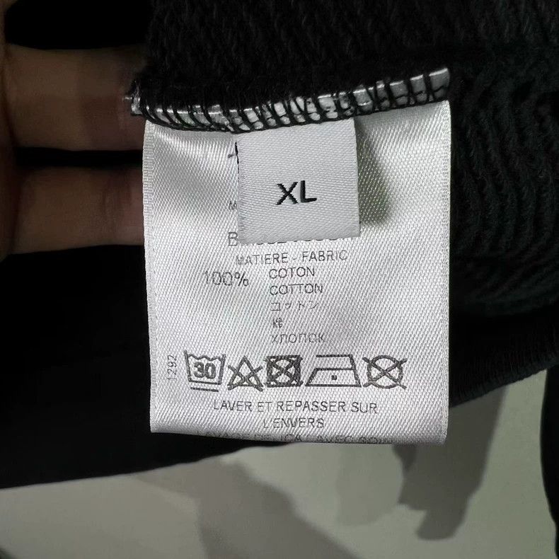 Givenchy Givenchy Black logo lettering print hooded sweatshirt Size US XL / EU 56 / 4 - 5 Thumbnail