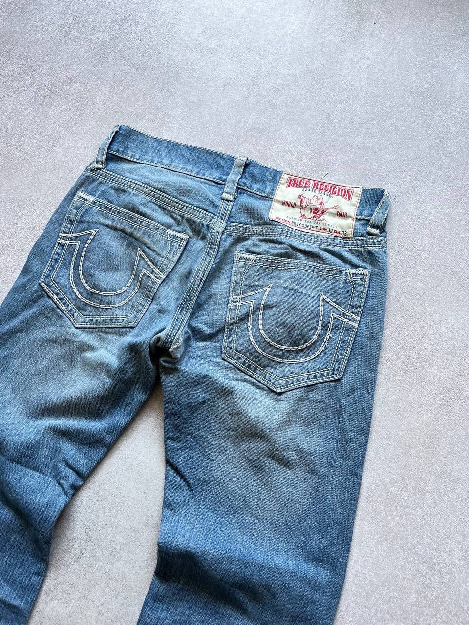 True Religion × Vintage Vintage True Religion Baggy Jeans Y2K 32 Size US 32 / EU 48 - 4 Thumbnail