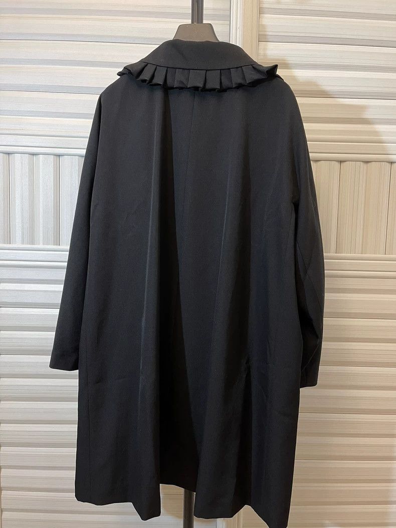 Comme des Garcons Comme Des Garcons Wool coat with ruffled collar, black Size XS / US 0-2 / IT 36-38 - 5 Thumbnail
