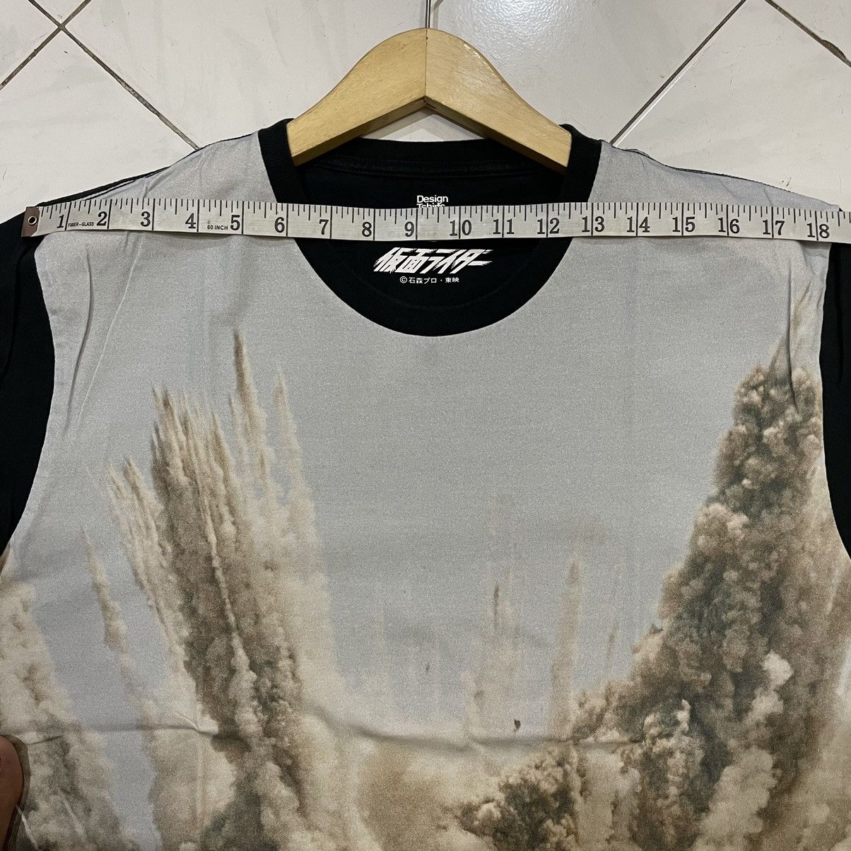 Anime × Japanese Brand Y2K DTSG x kamen rider all over print tee Size US L / EU 52-54 / 3 - 10 Thumbnail