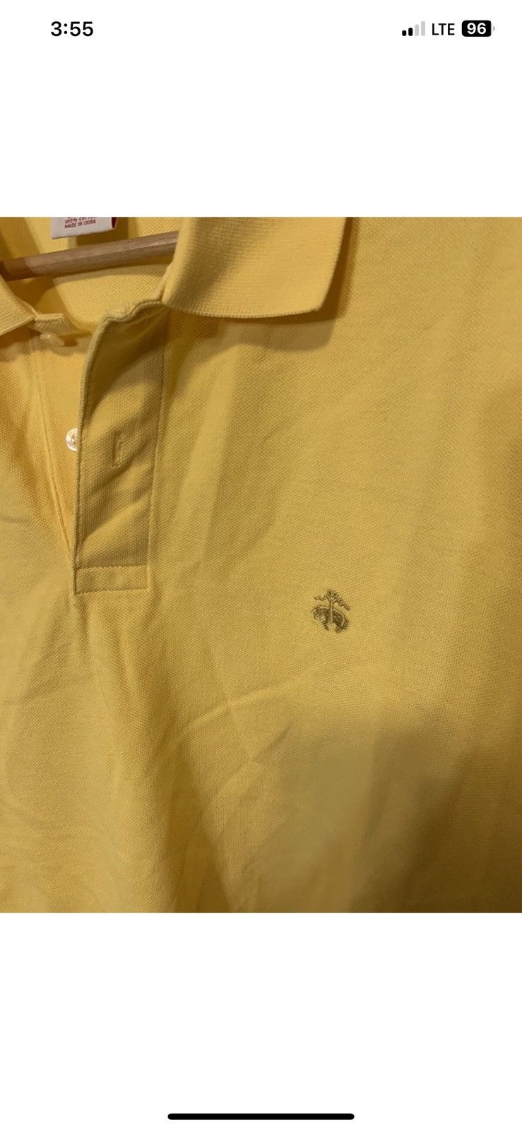 Brooks Brothers Brooks Brothers mens sz XL performance polo shirt yellow Size US XL / EU 56 / 4 - 4 Thumbnail