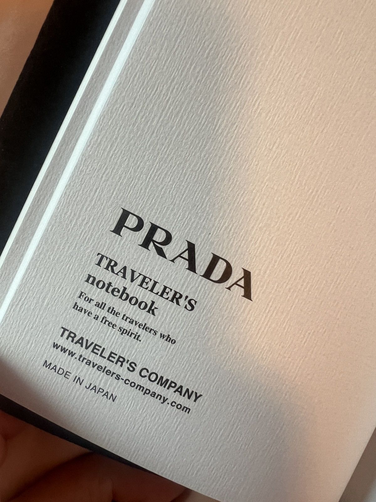 Prada 🔺Prada x Traveler’s company leather cover notebook Size ONE SIZE - 7 Thumbnail
