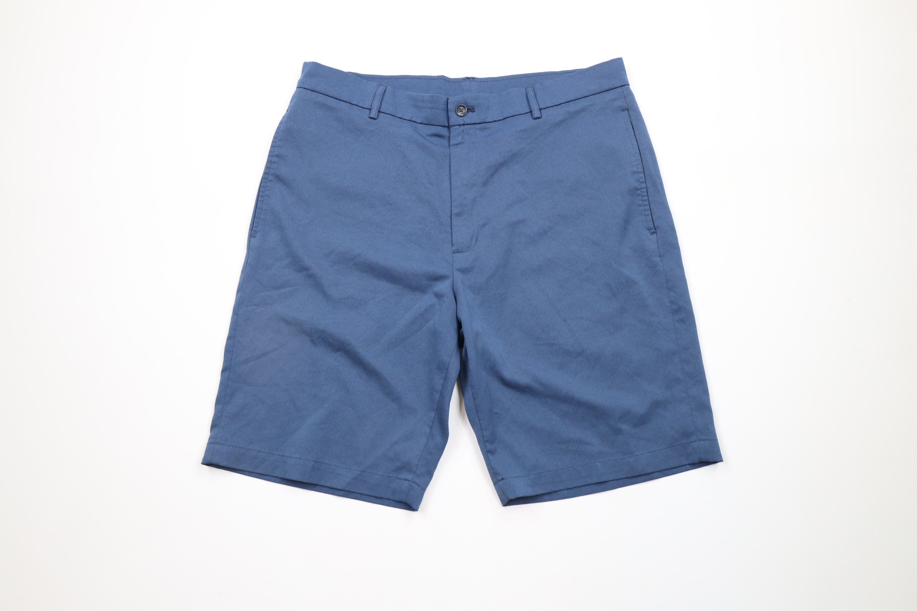 Vintage Streetwear Tech Golfing Golf Chino Pants Blue Stretch Cotton Size US 35 - 1 Thumbnail