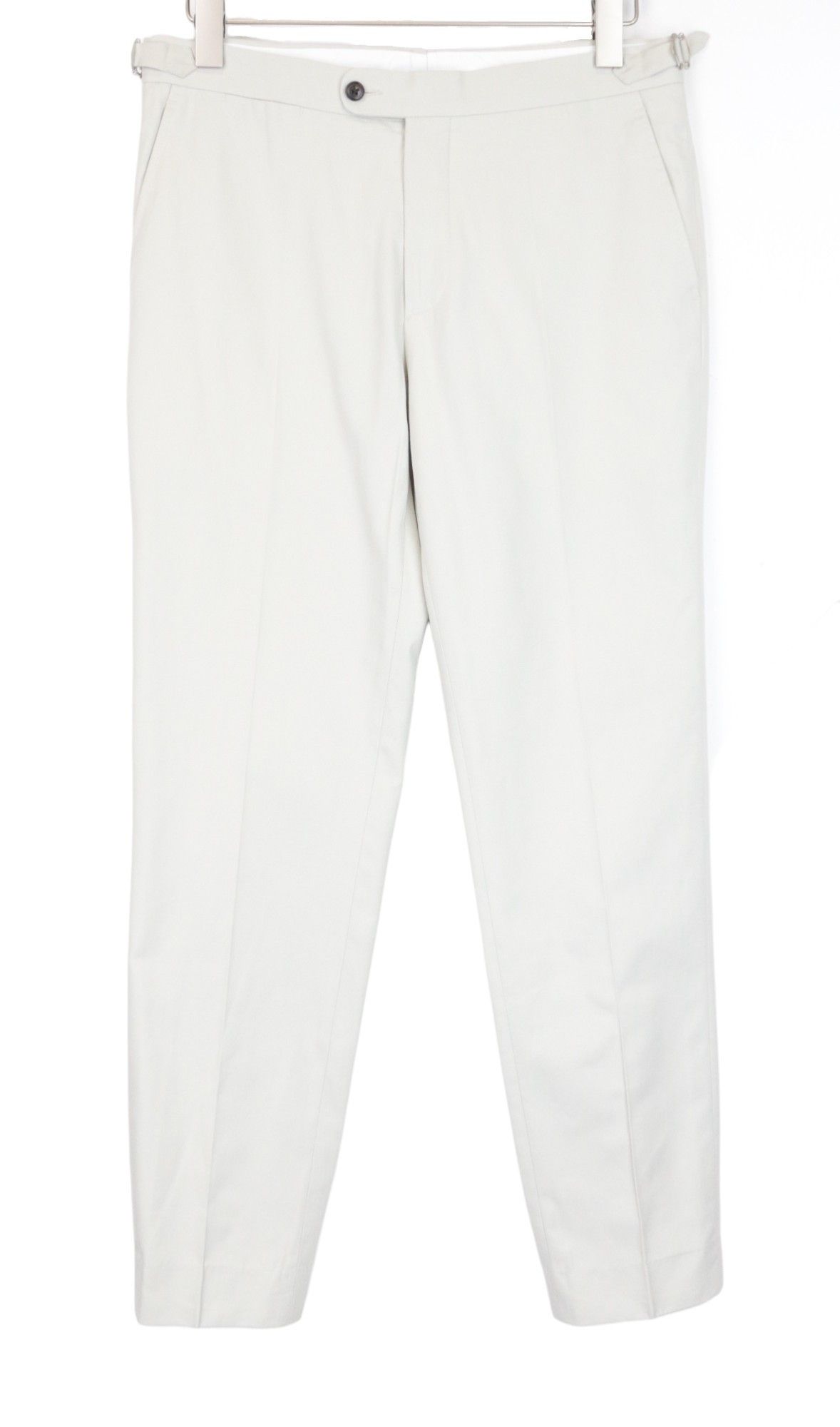 Suitsupply HAVANA UK36R Ecru Cotton Slim 2 Piece Suit 67172 Size 36R - 6 Thumbnail