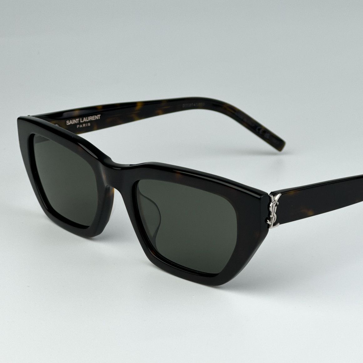 Yves Saint Laurent NEW Saint Laurent SLM127/F 002 Cat Eye Women Sunglasses Size ONE SIZE - 4 Thumbnail