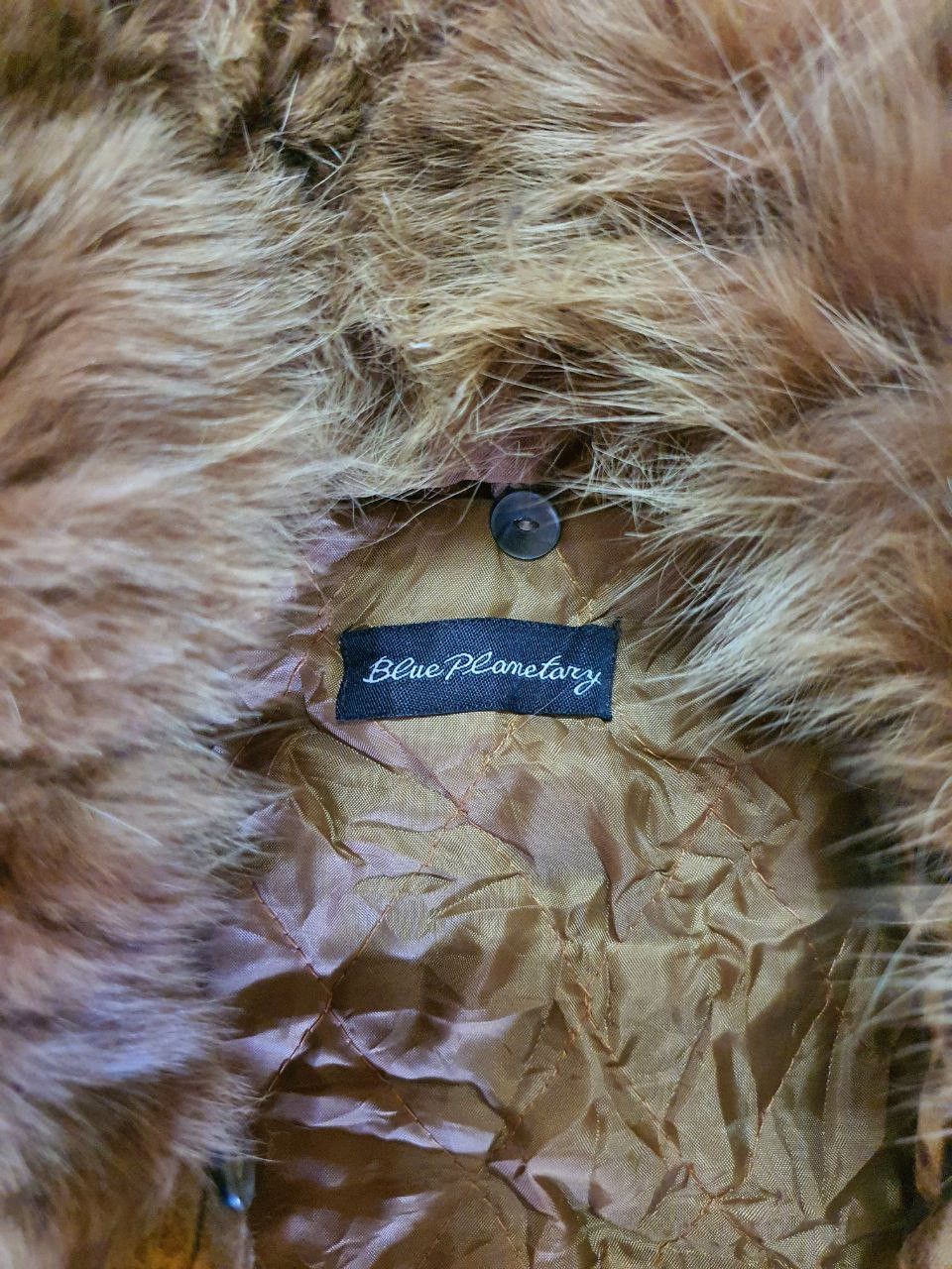 Vintage vintage 90s leopard print faux fur collar coat Size L / US 10 / IT 46 - 8 Thumbnail