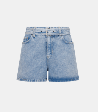 image of Dior O1Bcso1Str0224 Shorts In Blue, Women's (Size 32)