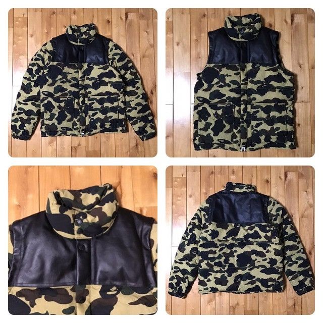 Bape BAPE camo 2WAY PUFFER DOWN JACKET VEST a bathing ape Size US M / EU 48-50 / 2 - 1 Thumbnail