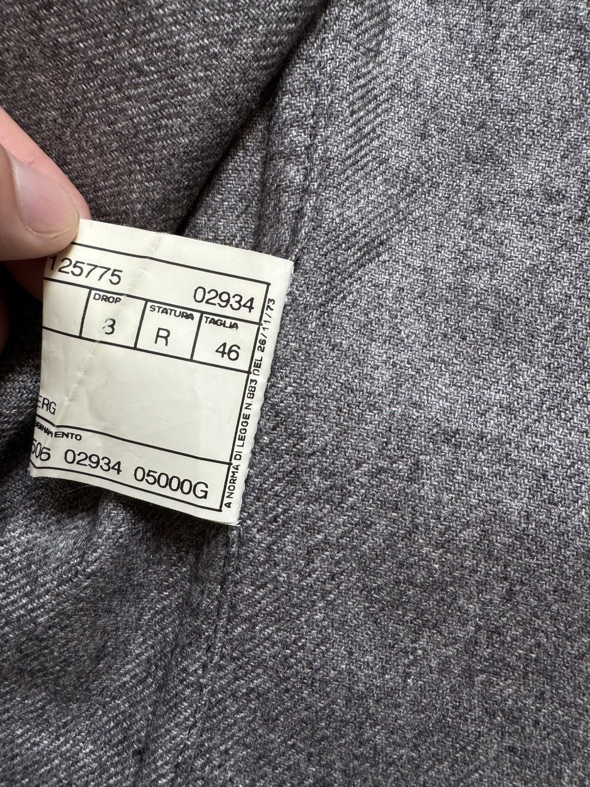 Pal Zileri Pal Zileri Piacenza cashmere & silk blazer jacket 46R Size 46R - 10 Thumbnail