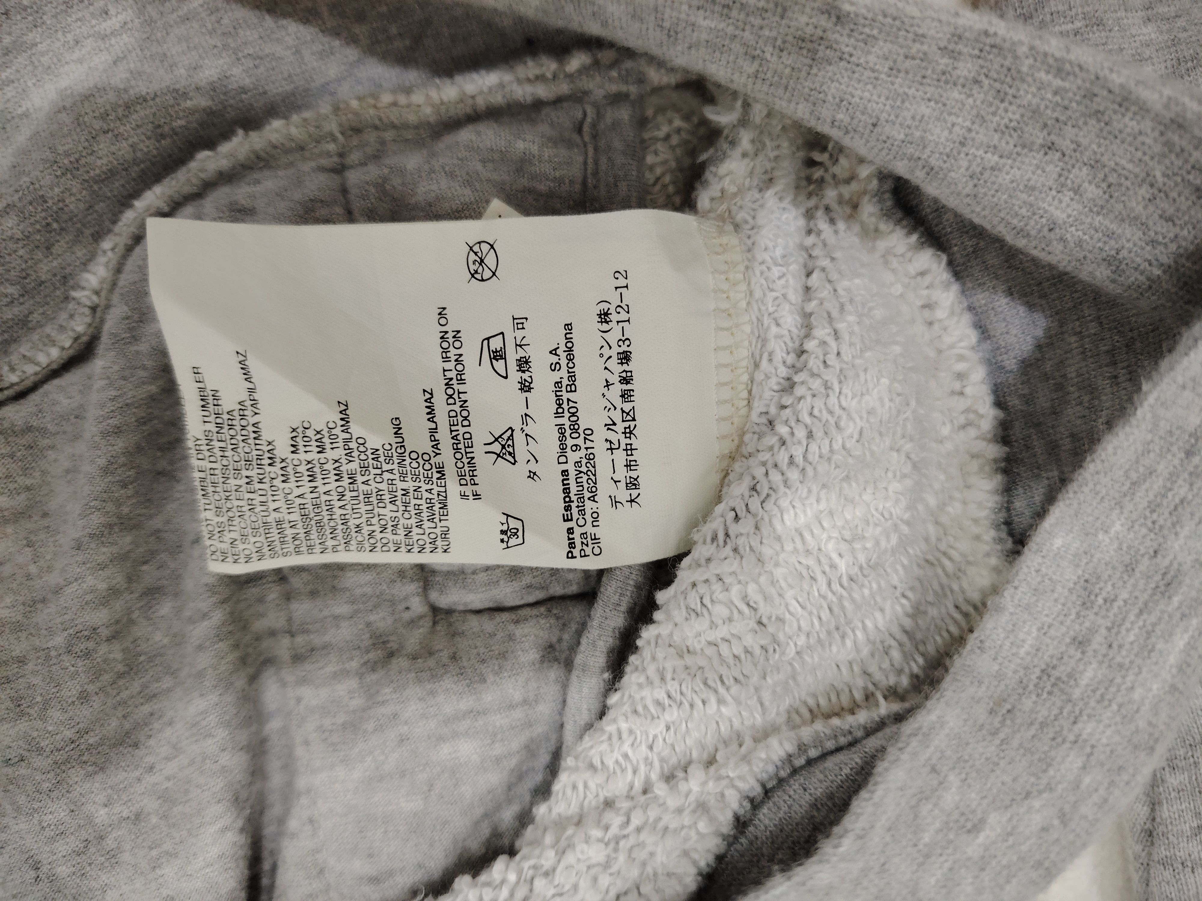 Diesel × Diesel Black Gold Diesel Black Gold Idle Headed Zipper Hoodie Sweater Size M / US 6-8 / IT 42-44 - 7 Thumbnail