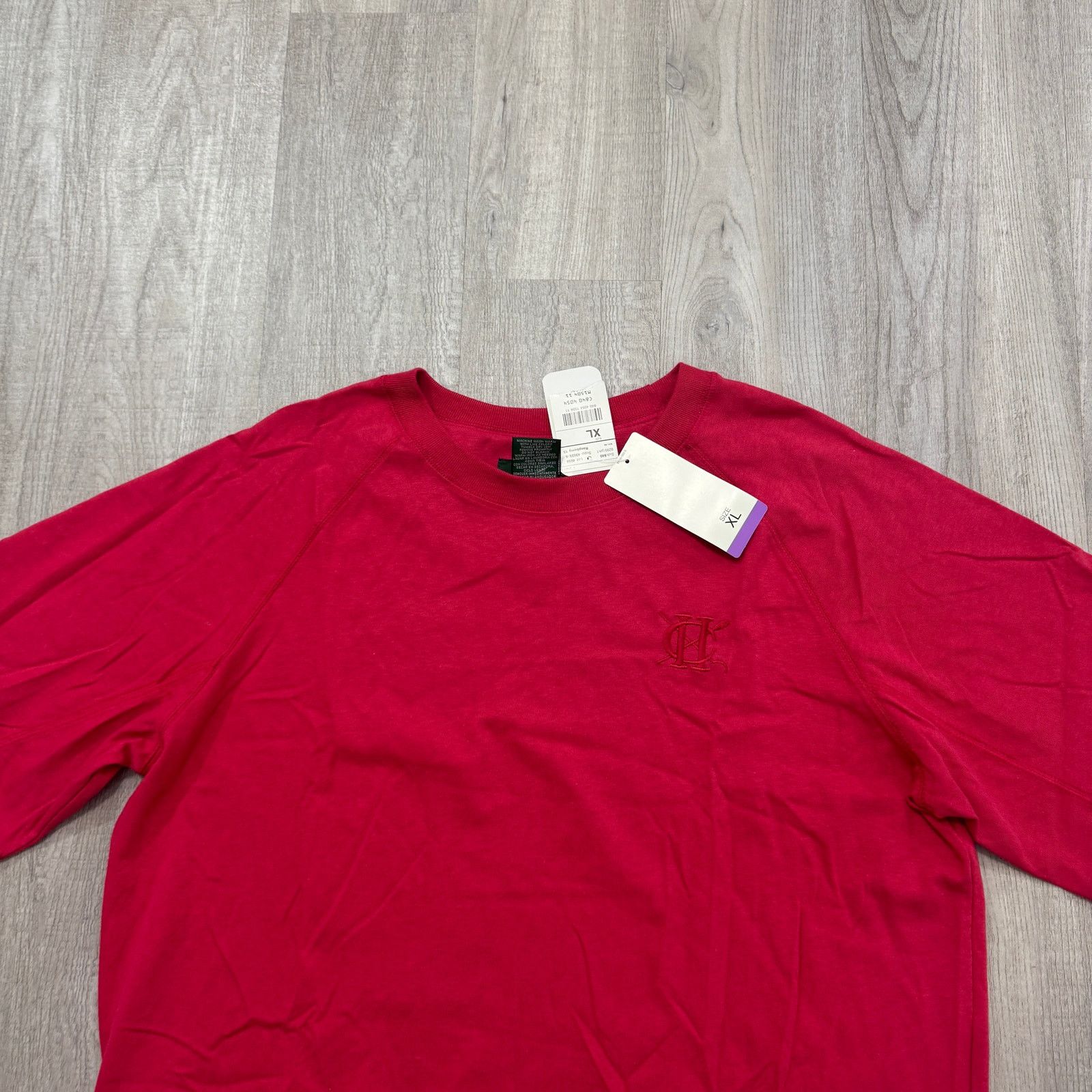Vintage Vintage Hunt Club Shirt Men's Extra Large Red BOXY FIT 90s Size US XL / EU 56 / 4 - 2 Thumbnail