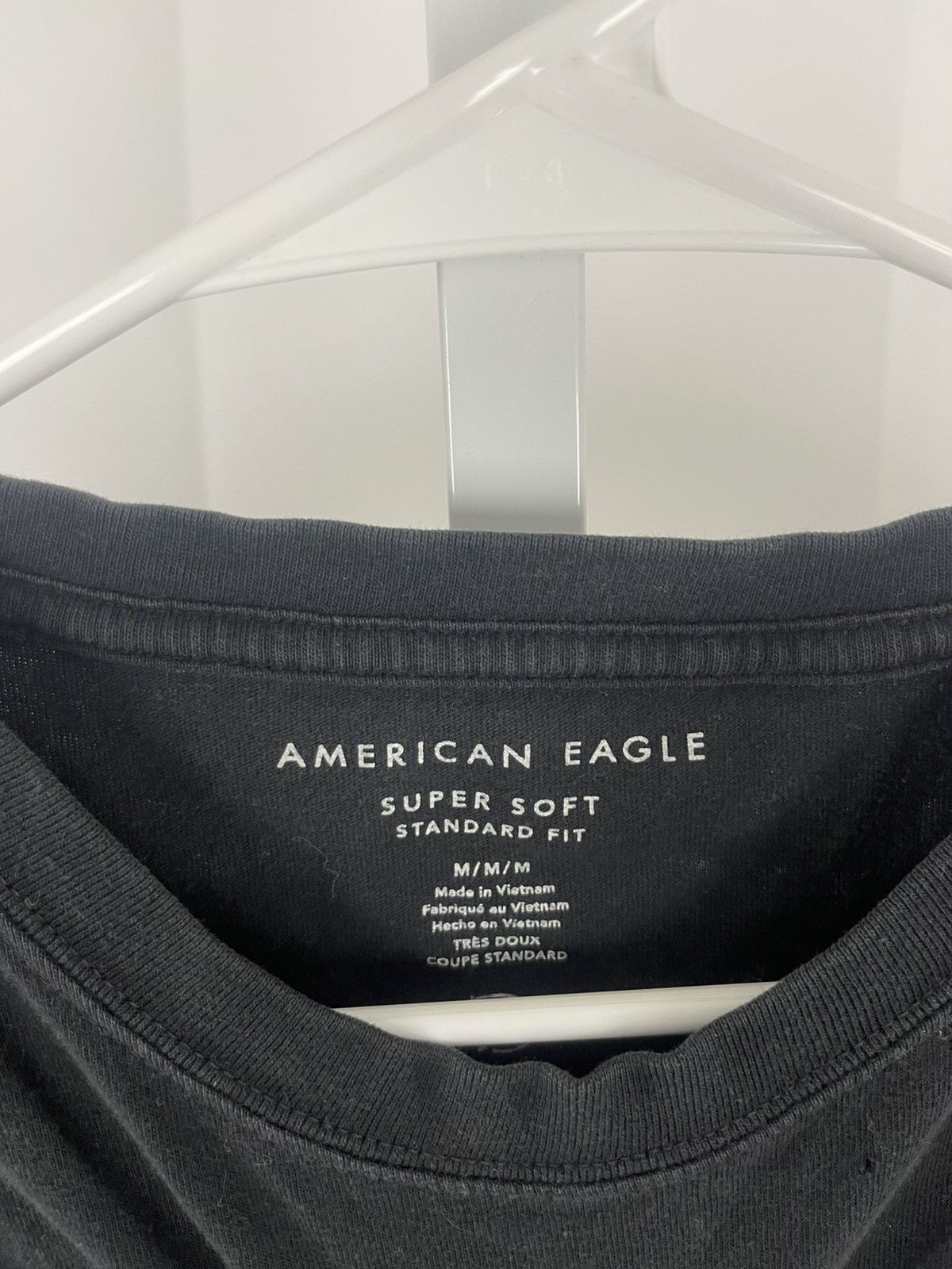 American Eagle Outfitters Vintage x black american eagle tee Size US M / EU 48-50 / 2 - 4 Thumbnail