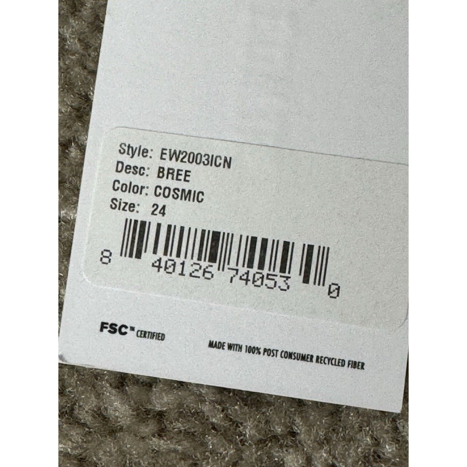 Edwin EDWIN BREE Cosmic Slim Straight Raw Hem Jeans Womens Size 24 Size 24" / US 00 / IT 34 - 5 Thumbnail