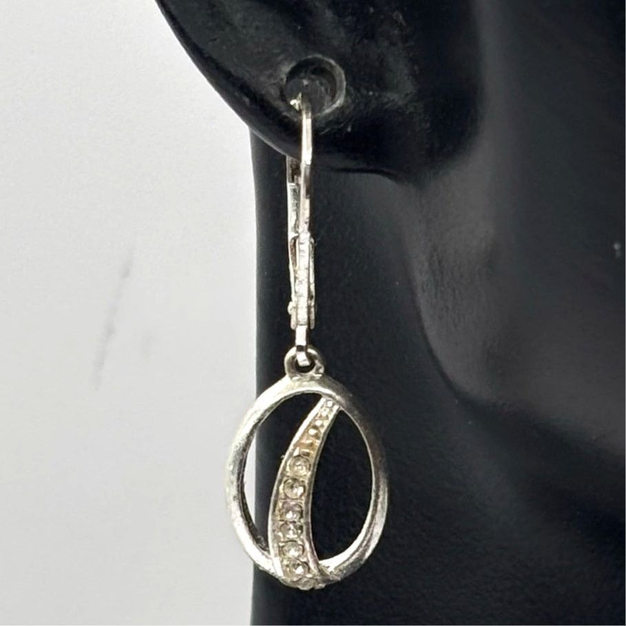 Other Vintage Silver Oval Avon Earrings Size ONE SIZE - 1 Thumbnail