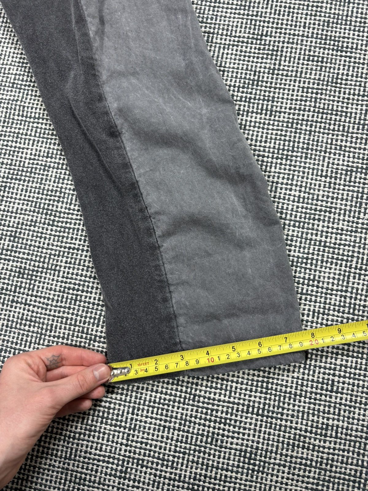 Lumen Et Umbra lumen et umbra raw two tone low crotch harem pants rare Size US 34 / EU 50 - 13 Thumbnail