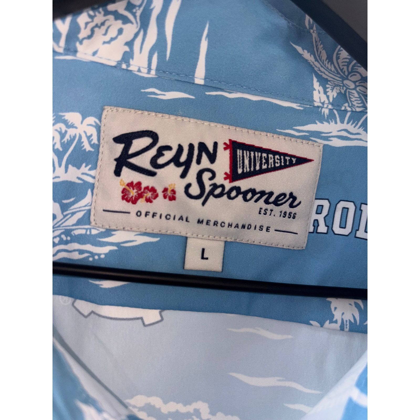 Reyn Spooner University of North Carolina UNC Kekai Performance Shirt Size US L / EU 52-54 / 3 - 5 Thumbnail