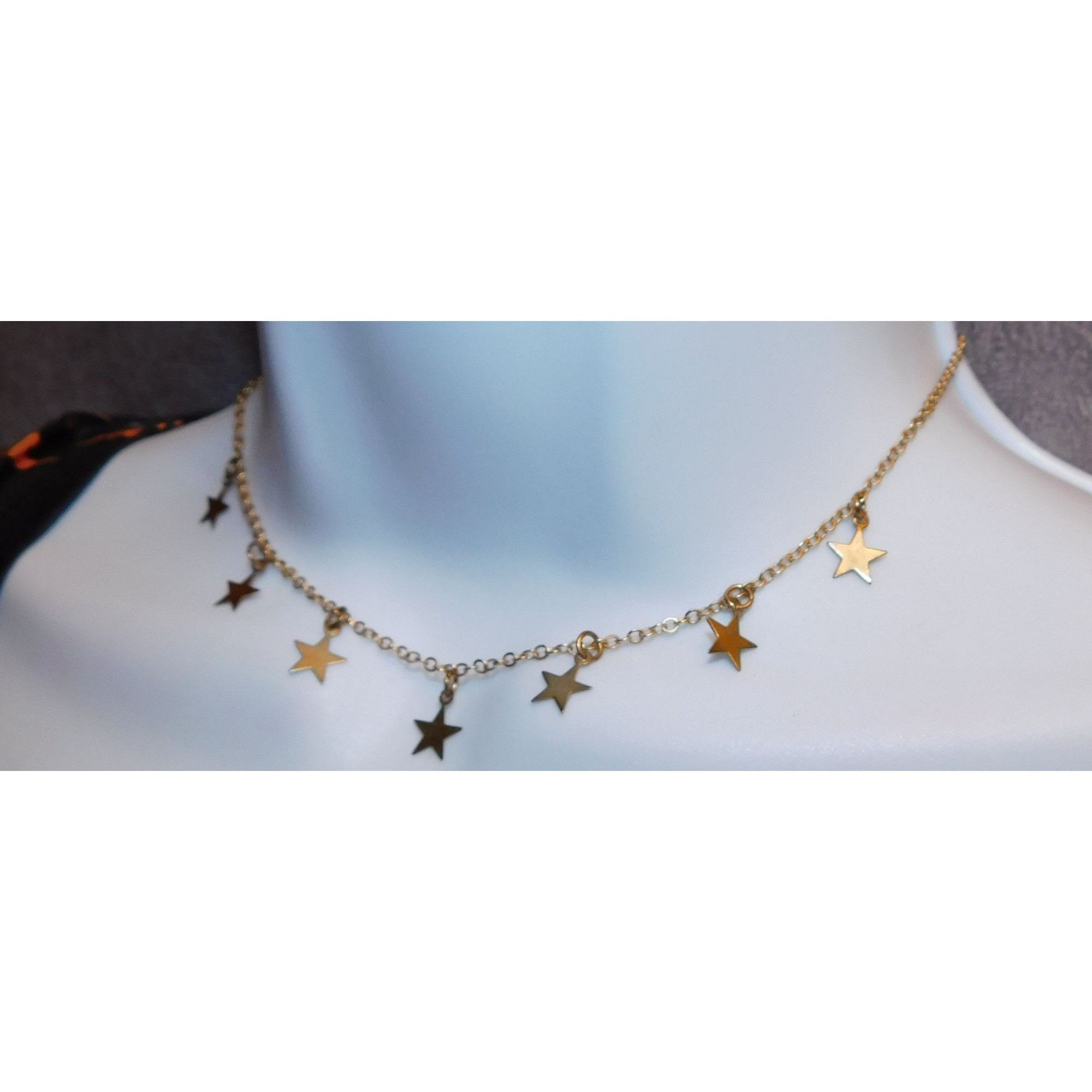 Other Minimalist Celestial Star Charm Gold Tone Necklace Size ONE SIZE - 1 Thumbnail