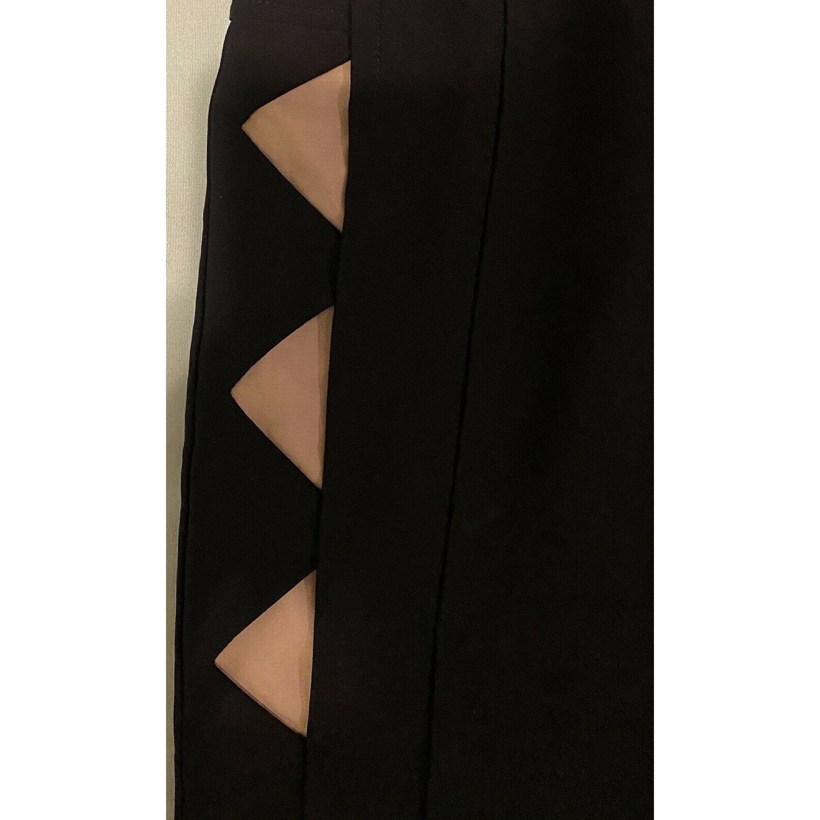 Yigal Azrouel $630 NWT VTG Yigal Azrouel 4 Mini Skirt Black Bodycon Pencil Size 27" / US 4 / IT 40 - 3 Thumbnail