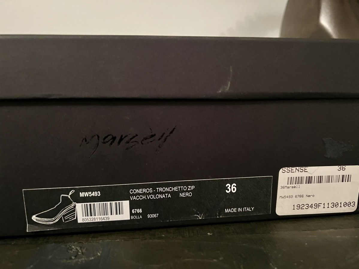 Marsell Marsèll Black Coneros Tronchetto Zip Boots Size US 6 / IT 36 - 14 Thumbnail