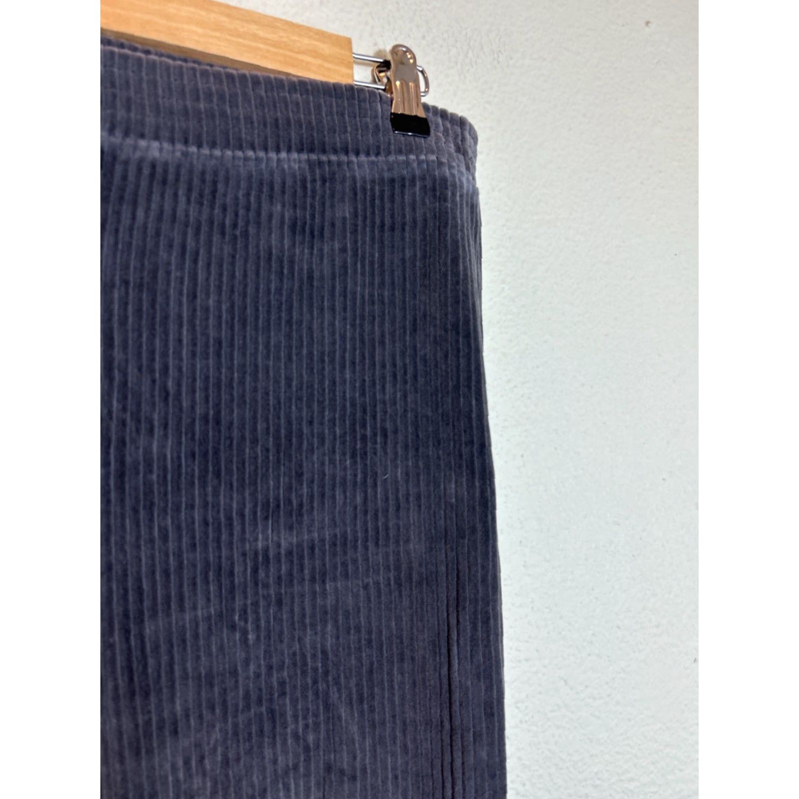 Vintage Aerie Groove-On Velour High Waisted Flare Pant L Gray Sweatpants Flared Womens 32x34 Size 36" / US 14 / IT 50 - 7 Thumbnail