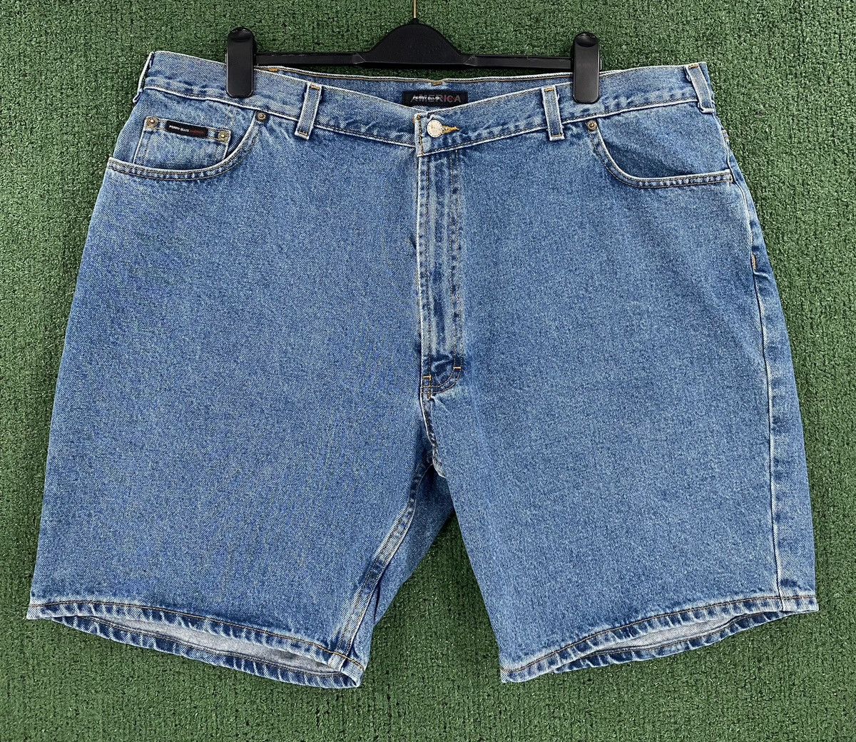 Perry Ellis Vintage 90’s Perry Ellis Denim Jean Shorts Jorts Mens Sz 43 Size US 43 - 1 Thumbnail