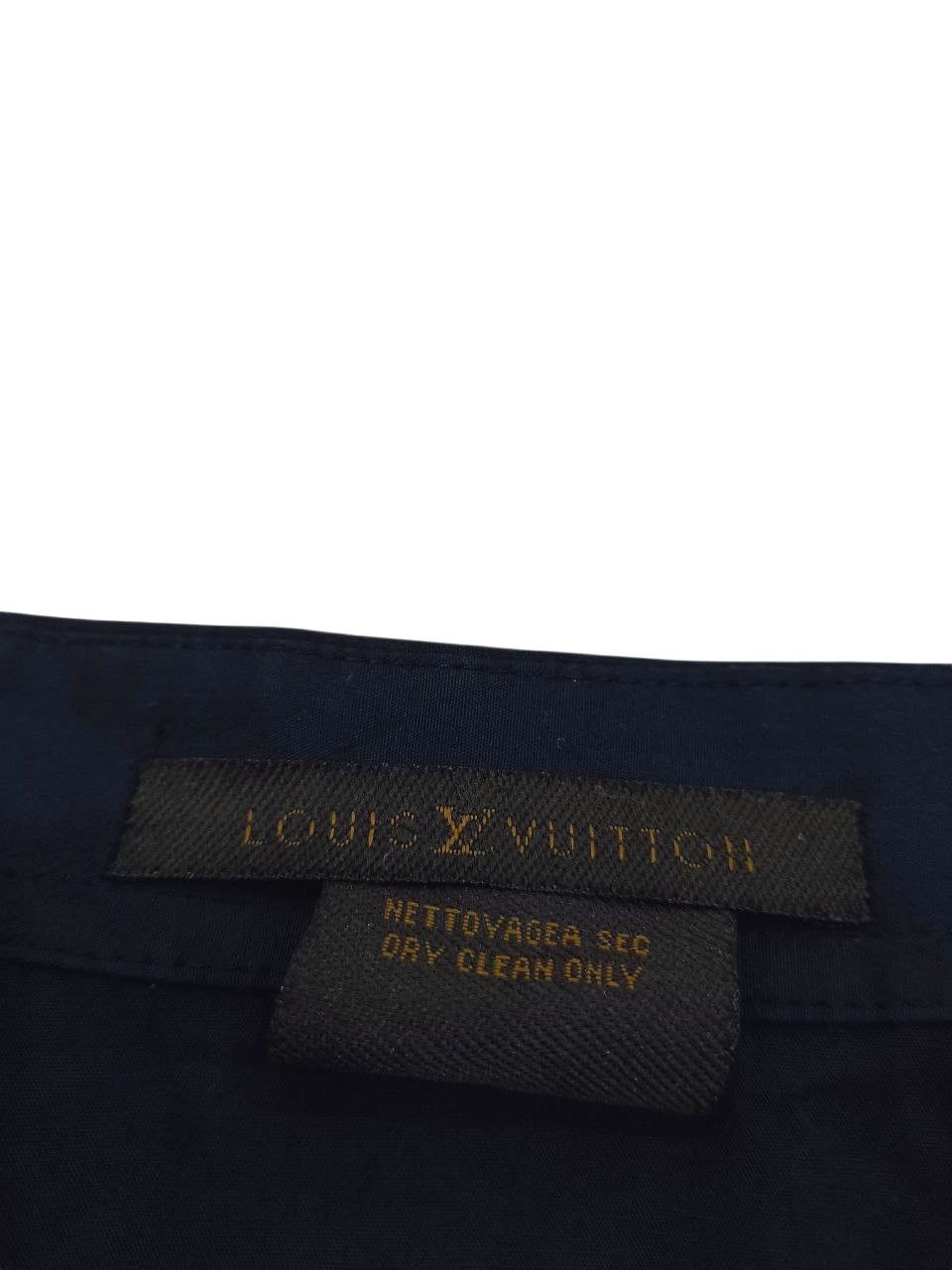 Louis Vuitton Louis Vuitton Embroidered Snap On Button Shirt Size US XL / EU 56 / 4 - 6 Thumbnail